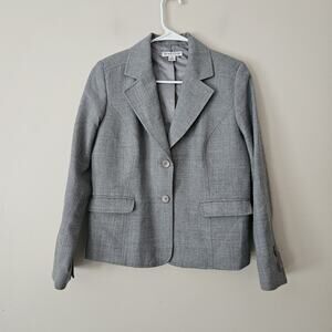 Pendleton Wool Button Blazer Women’s Size 10 Gray